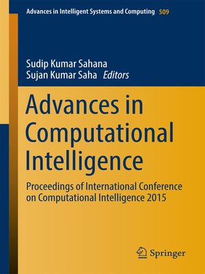 cover image of Advances in Computational Intelligence
